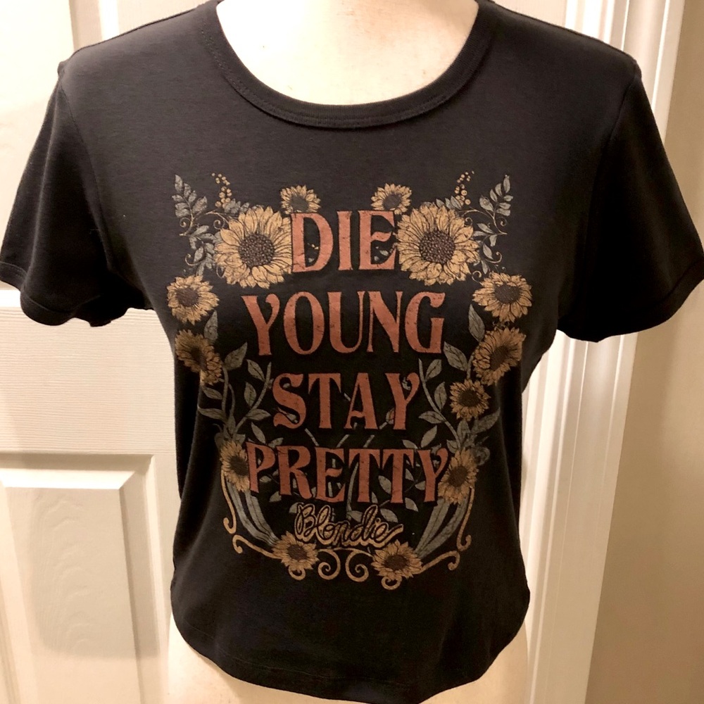 “NEW” Blondie Cropped T-shirt